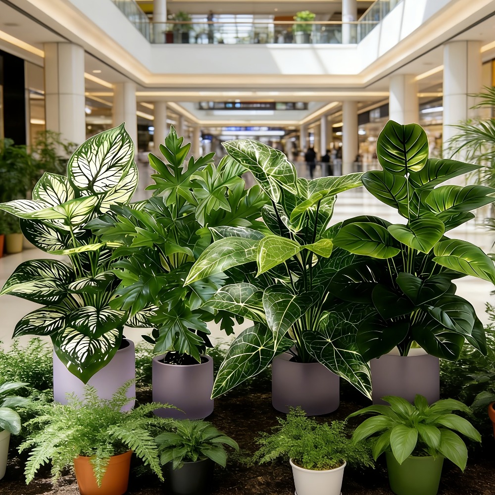 4PC Artificial Plants with 48L - Fiddle Leaf Fig 评论和价格
