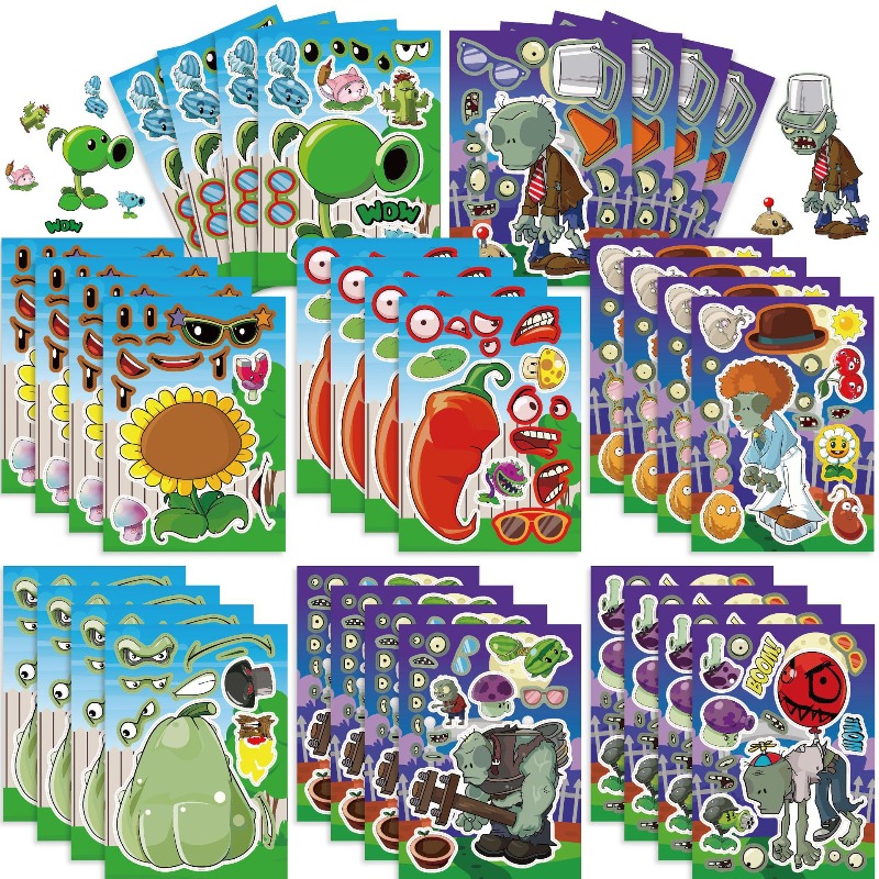 Plants Vs. Zombies Cute Cartoo - Plant Parent Sticker 评论和价格