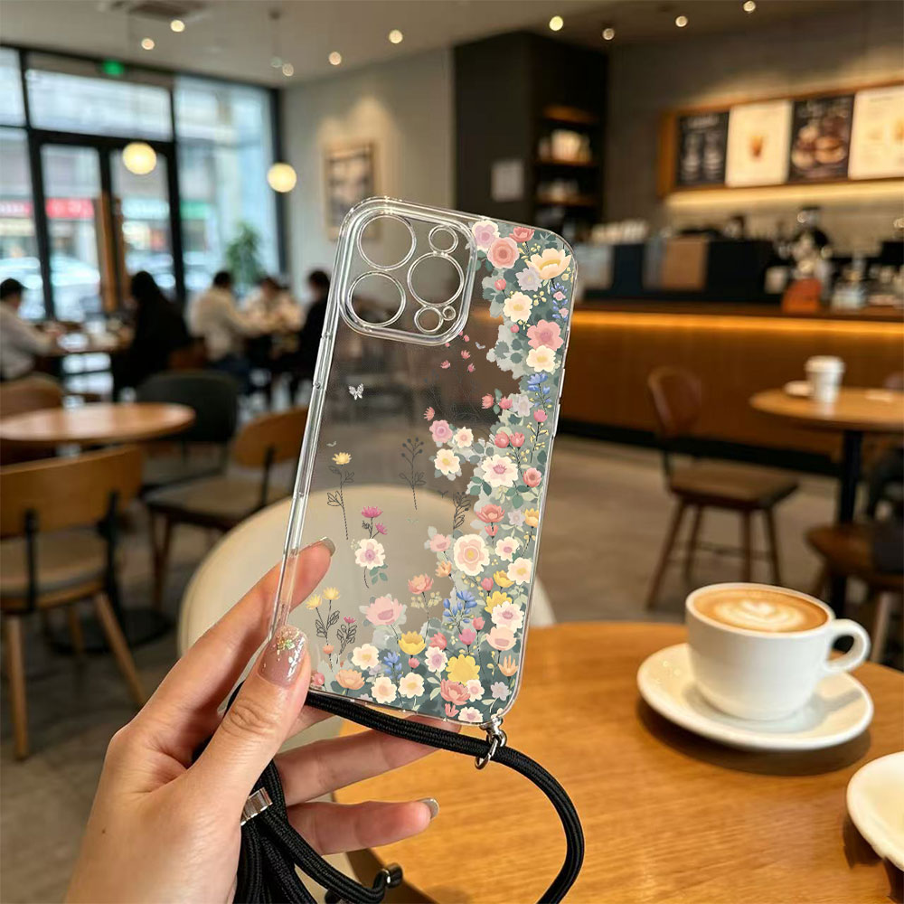 Crossbody Lanyard Strap Phone  - Plants X 评论和价格
