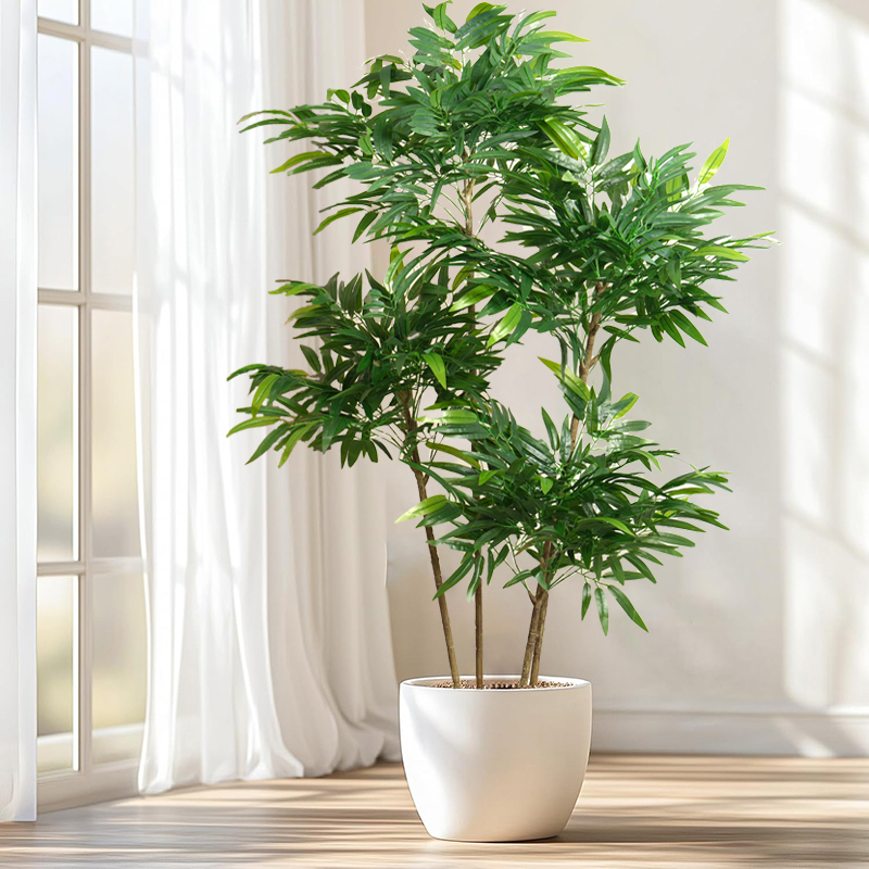 80-180cm Large Artificial Bamb - Fiddle Leaf Fig 评论和价格
