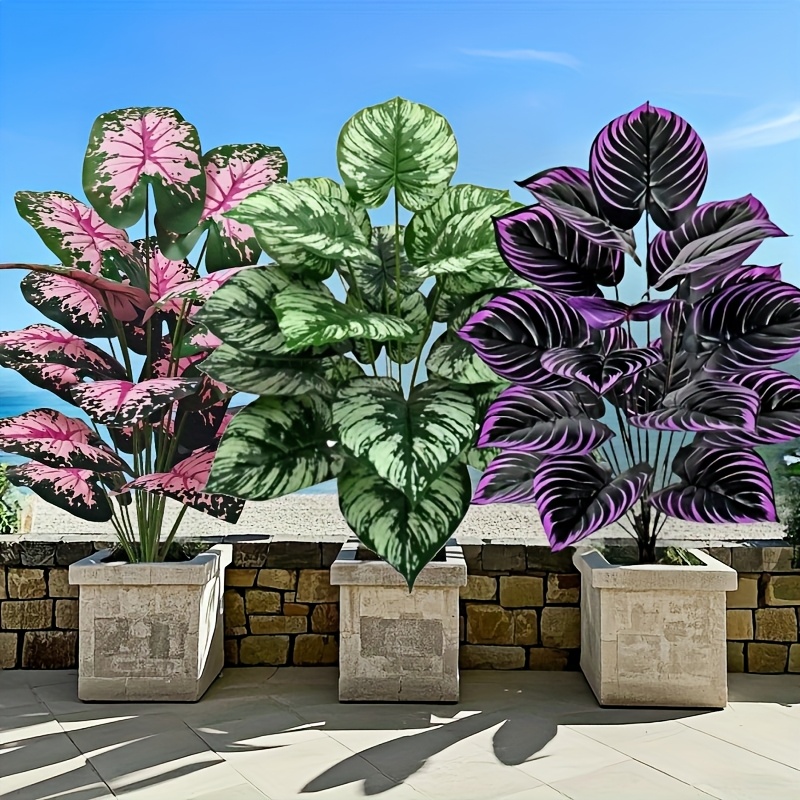 3pcs 60cm  Large Artificial Gr - Fiddle Leaf Fig 评论和价格