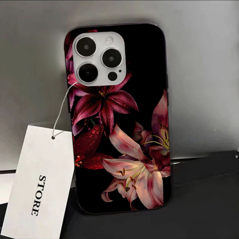 Elegant Red Lily Flower Phone  - Plants X 评论和价格