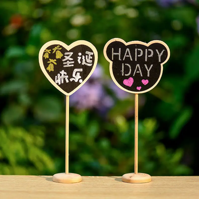 5PCS Mini Wooden Blackboard Va - Succulent Arrangement Mini 评论和价格