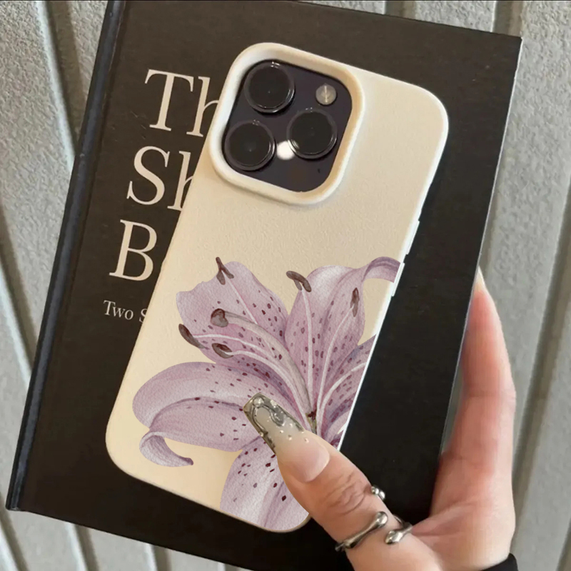 Purple Lily Flower Phone Case  - Plants X 评论和价格
