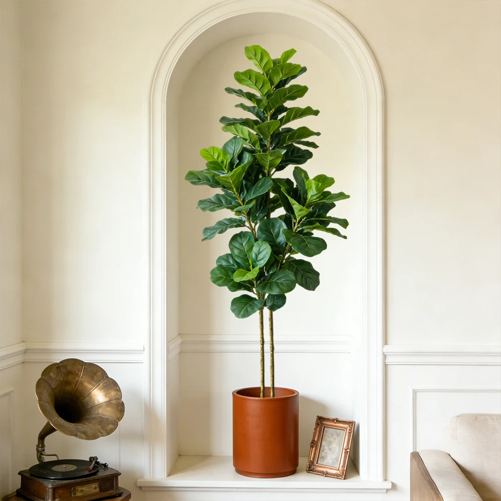 64/122cm Artificial Fiddle Fig - Fiddle Leaf Fig 评论和价格