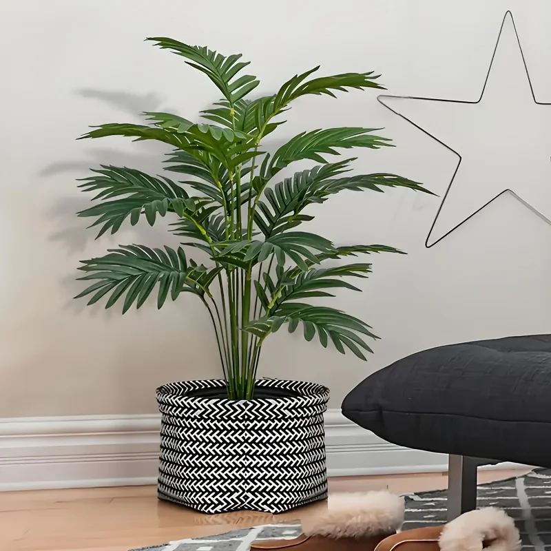 2pcs Green 24Leaves Artificial - Fiddle Leaf Fig 评论和价格