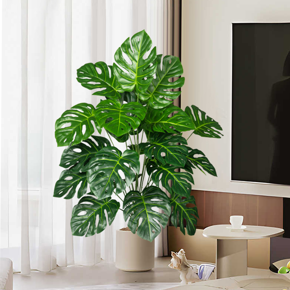 70-100cm Artificial Monstera T - Fiddle Leaf Fig 评论和价格
