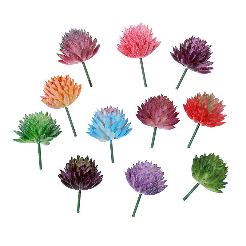 Wusmart Ji Wa Lian Artificial  - Succulent Arrangement Mini 评论和价格