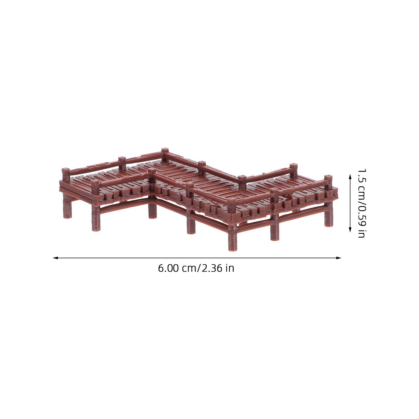 Decorative Miniature Bridge fo - Succulent Arrangement Mini 评论和价格