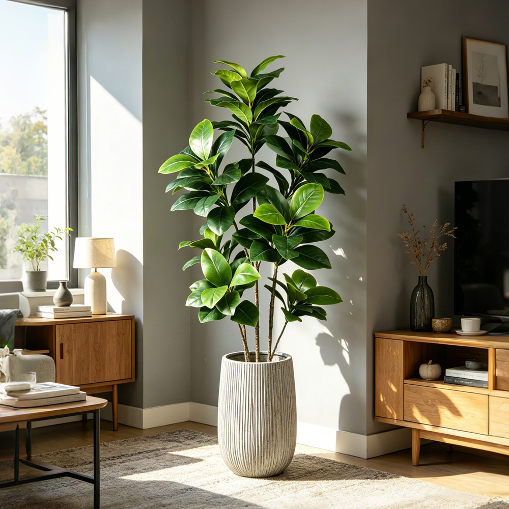 74-140cm Large Artificial Bany - Fiddle Leaf Fig 评论和价格