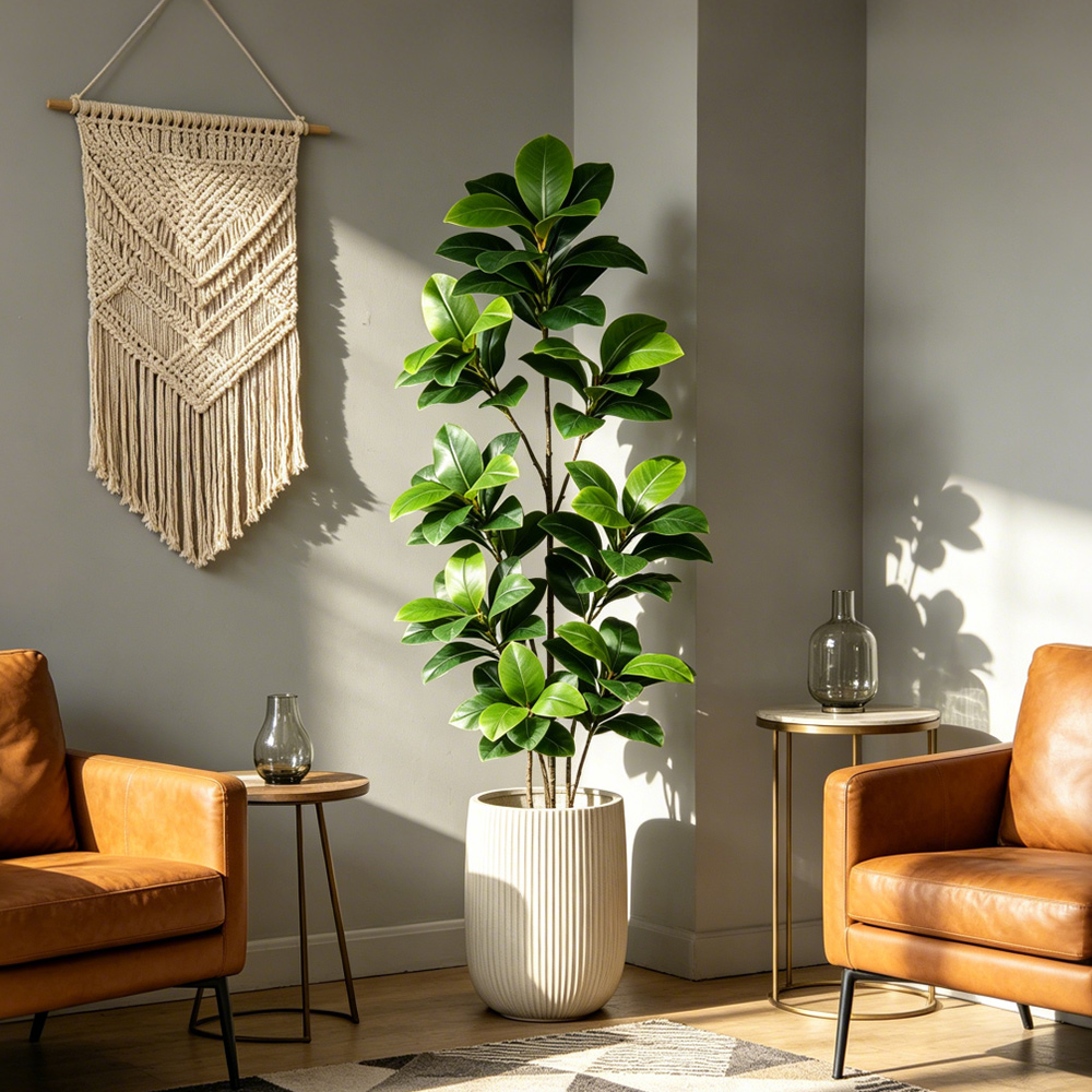74-140cm Large Artificial Bany - Fiddle Leaf Fig 评论和价格