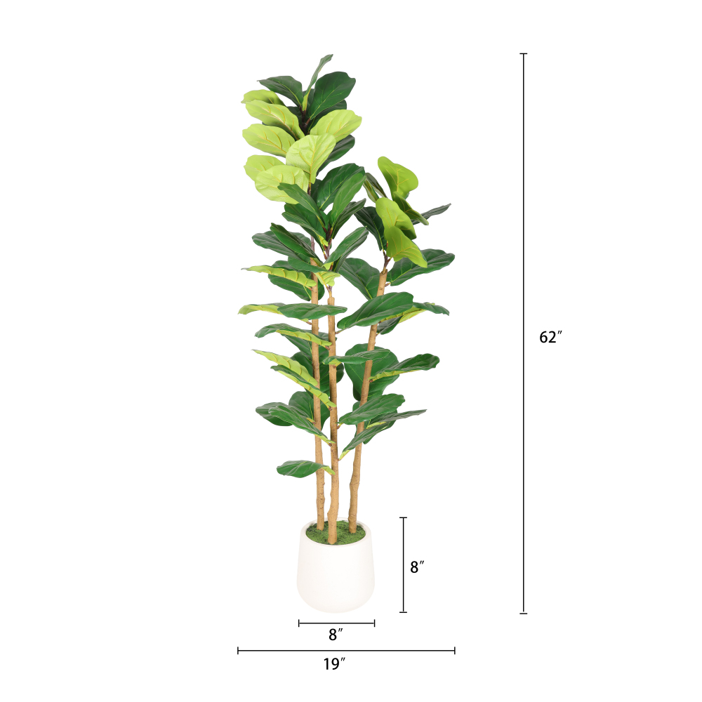 5.2FT Artificial Fiddle Leaf F - Fiddle Leaf Fig 评论和价格